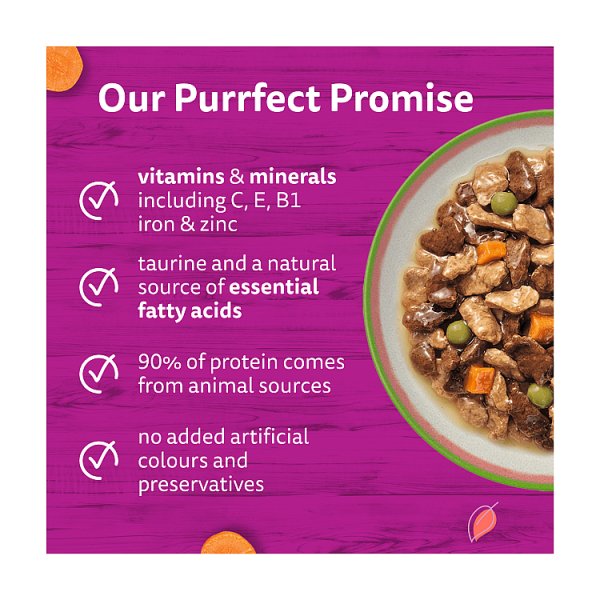 WHISKAS TASTY MIX Chefs Choice Wet Cat Food Pouches in Gravy