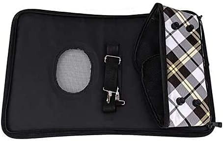 Scotland Cream Ventilated Pet Travel Bag Cat Carrier Soft Crate Puppies Small Dogs