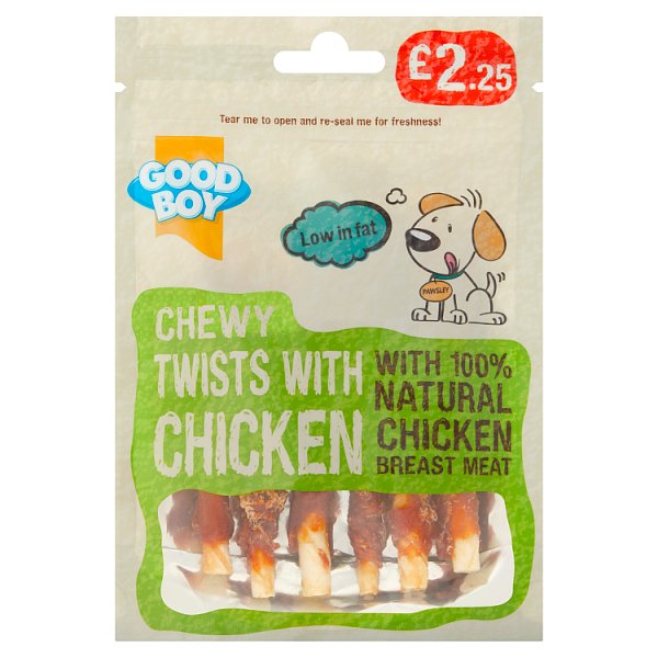 Good Boy Chewy Twists with Chicken