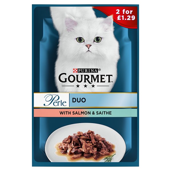 GOURMET Perle Mini Fillets Wet Cat Food In Gravy