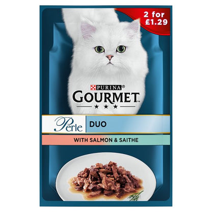 GOURMET Perle Mini Fillets Wet Cat Food In Gravy