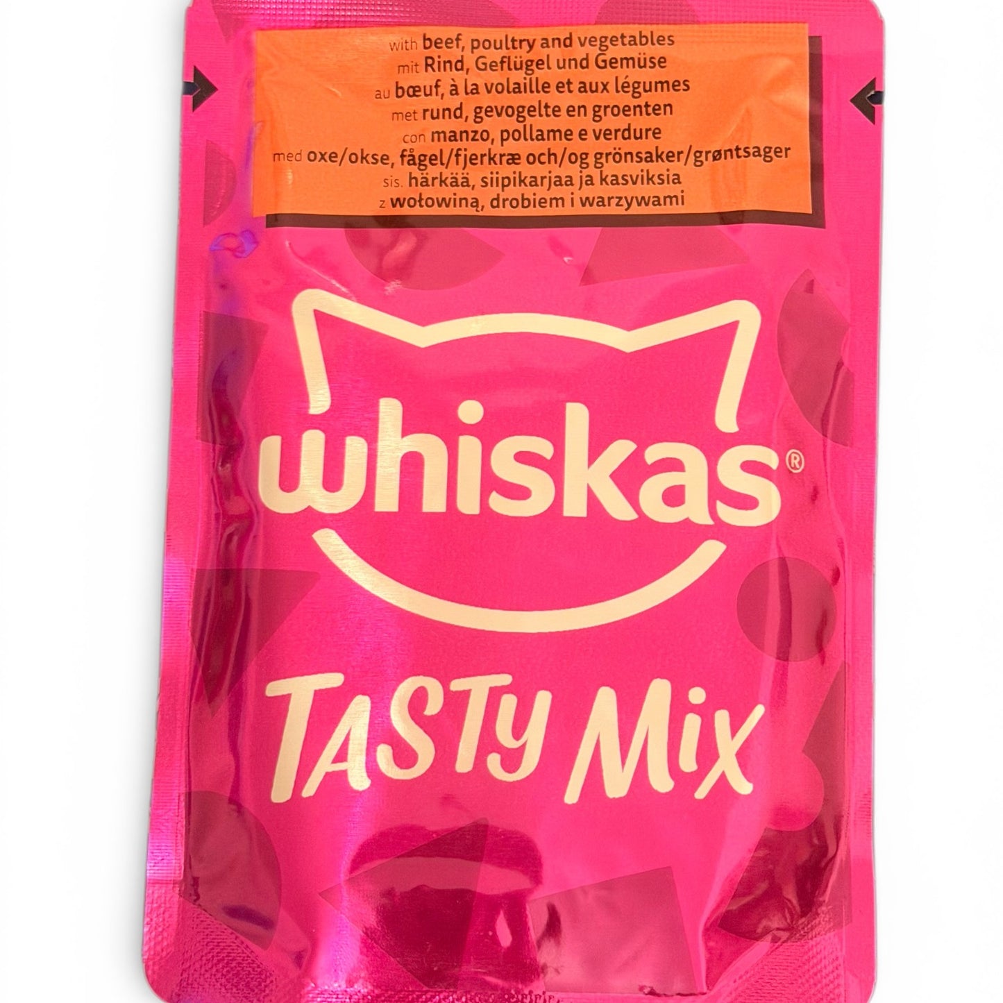 WHISKAS TASTY MIX Chefs Choice Wet Cat Food Pouches in Gravy