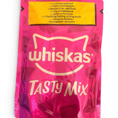 WHISKAS TASTY MIX Chefs Choice Wet Cat Food Pouches in Gravy