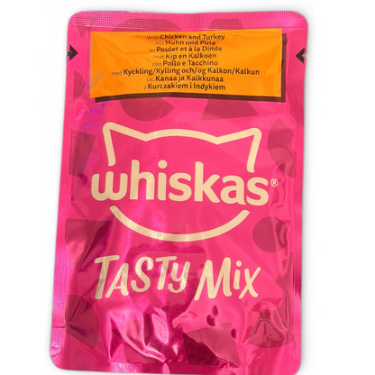 WHISKAS TASTY MIX Chefs Choice Wet Cat Food Pouches in Gravy