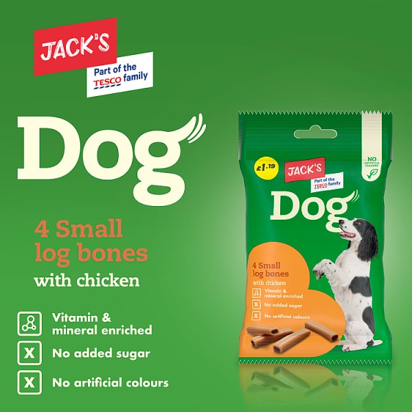 Jacks Dog Small Log Bones