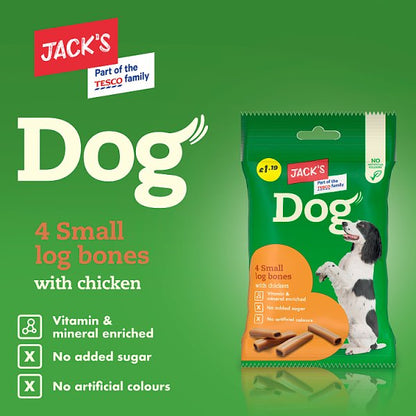 Jacks Dog Small Log Bones