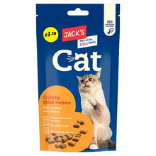 Jacks Cat Crunchy Filled Pockets