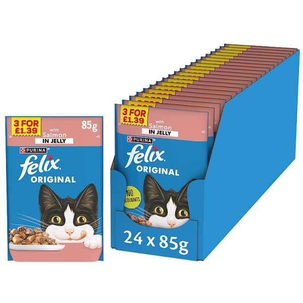FELIX Original Wet Cat Food In Jelly