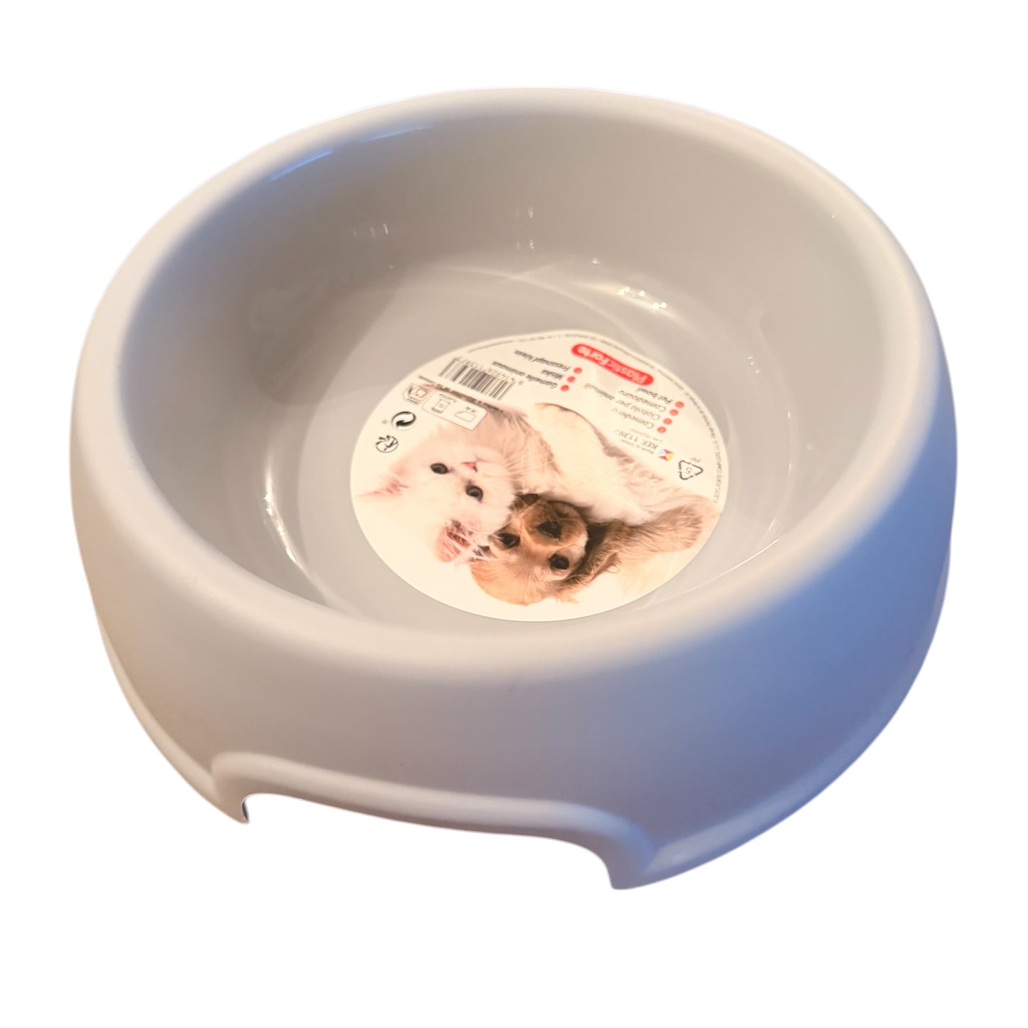 Plasticforte Round Pet Bowl 23cm