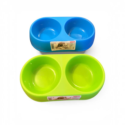 Plasticforte Twin Pet Bowl 32.5cm