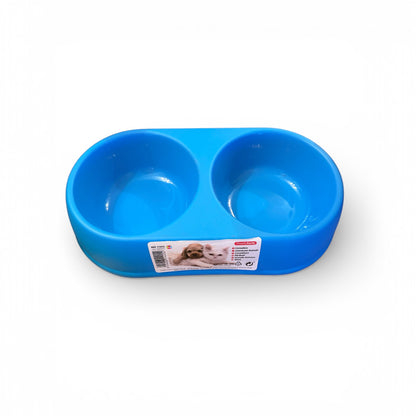 Plasticforte Twin Pet Bowl 32.5cm