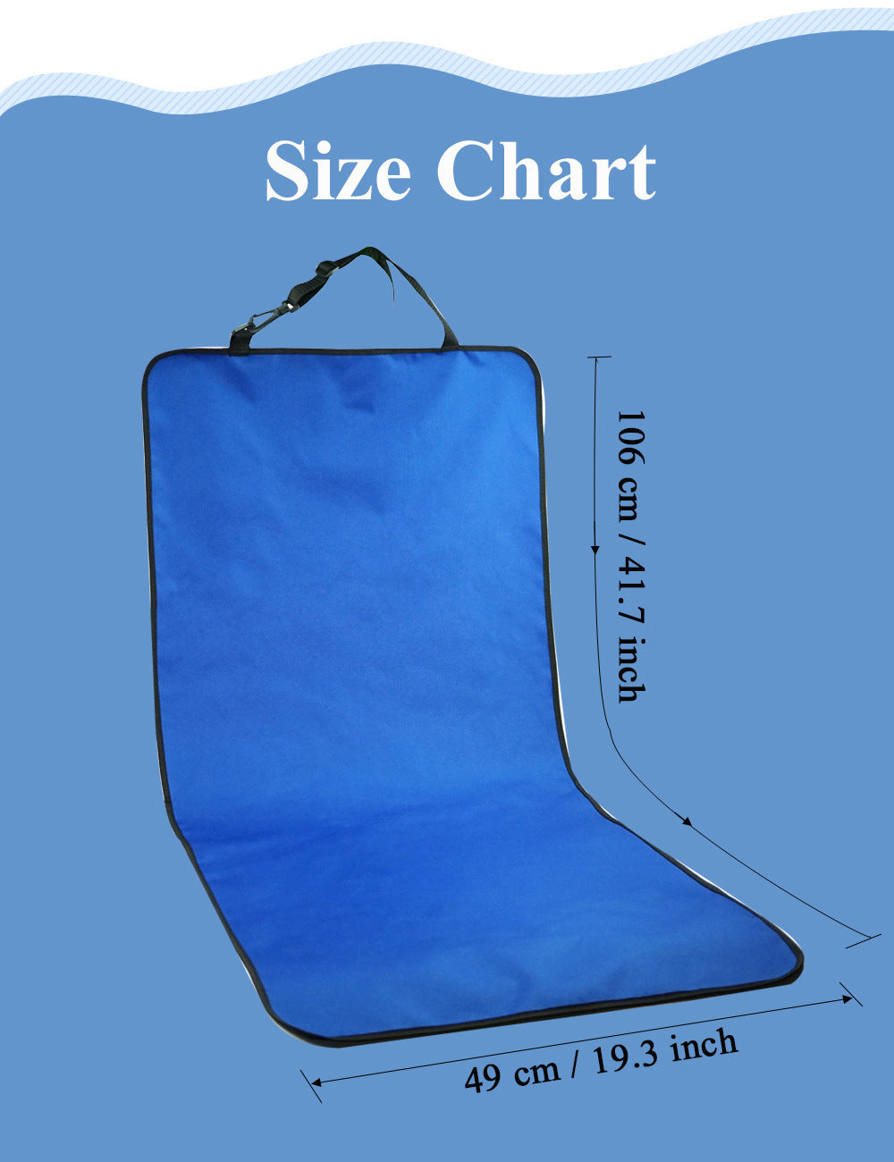 Pet Dog Waterproof Front Rear Back Car Seat Cover Protector Travel Mat