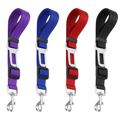 Pet Dog Car Seat Belt Adjustable Travel Safety Harnesses Lead Restraint Strap