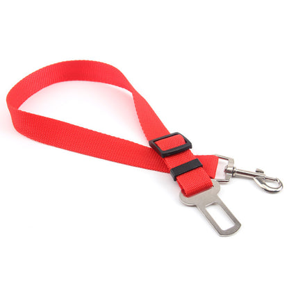 Pet Dog Car Seat Belt Adjustable Travel Safety Harnesses Lead Restraint Strap