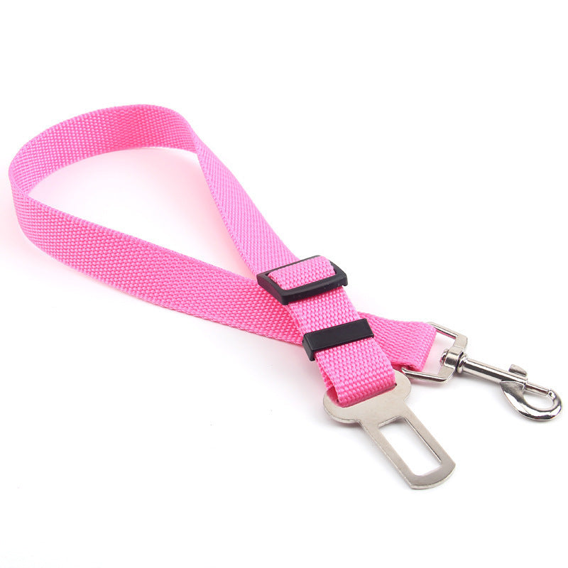 Pet Dog Car Seat Belt Adjustable Travel Safety Harnesses Lead Restraint Strap