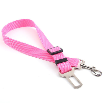 Pet Dog Car Seat Belt Adjustable Travel Safety Harnesses Lead Restraint Strap