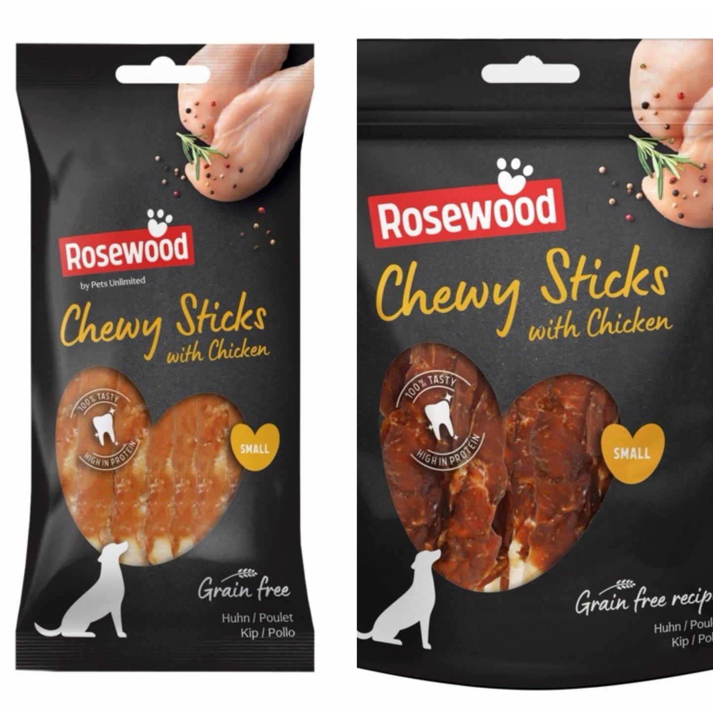 ROSEWOOD Chewy Sticks With Chicken Dog Treats
