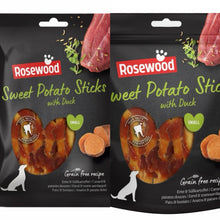 ROSEWOOD Sweet Potato Sticks With Duck Dog Treats