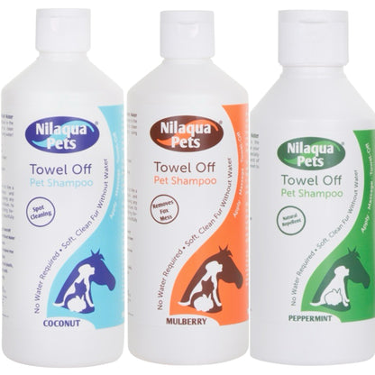 Nilaqua Towel Off Pet Shampoo 500ml