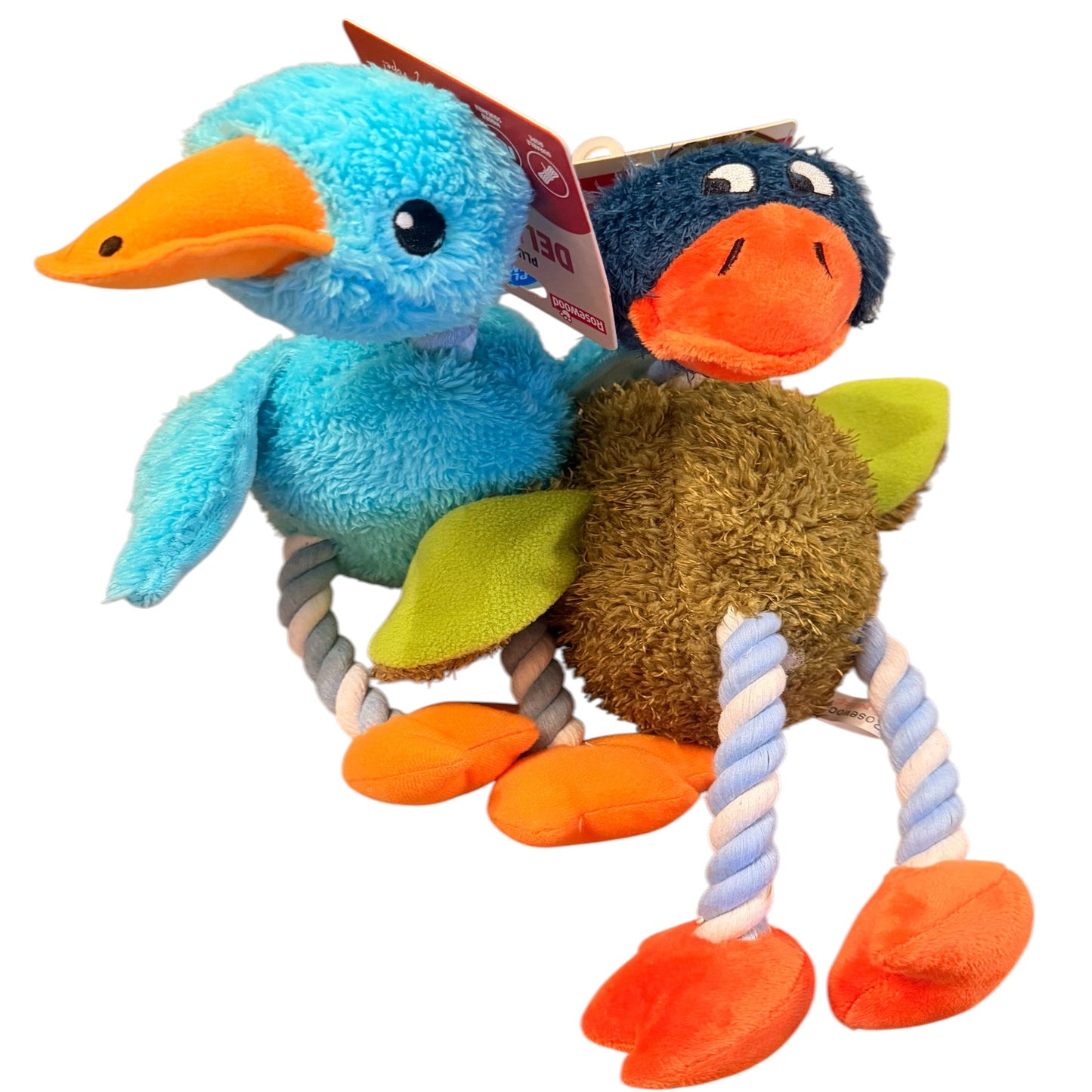 ROSEWOOD Mister Twister Delia Duck Dog Toy