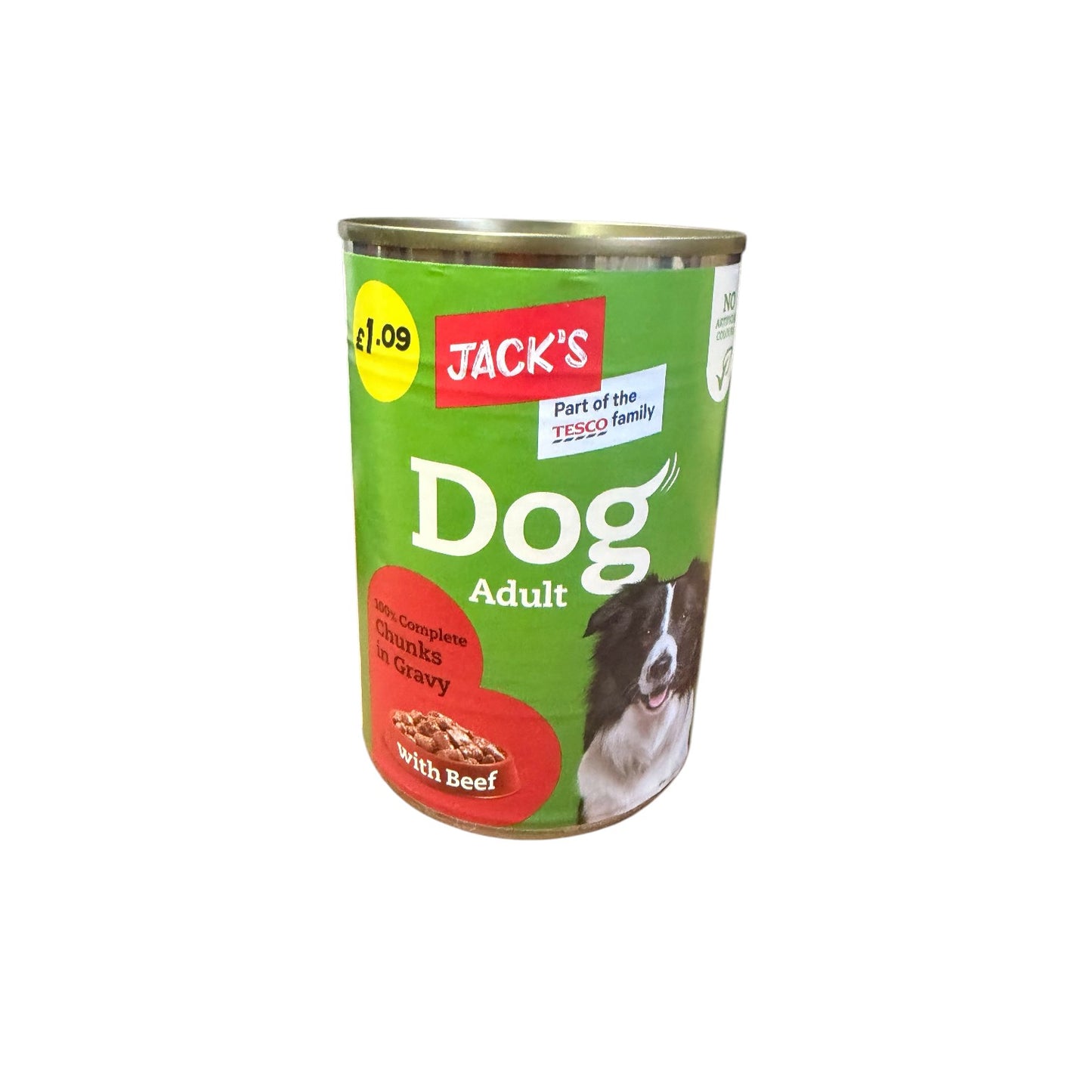 Jacks Dog Adult Complete Chunks in Gravy With Beef 415g