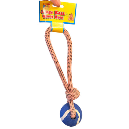 Pets at Play Jumbo Ball With Rope