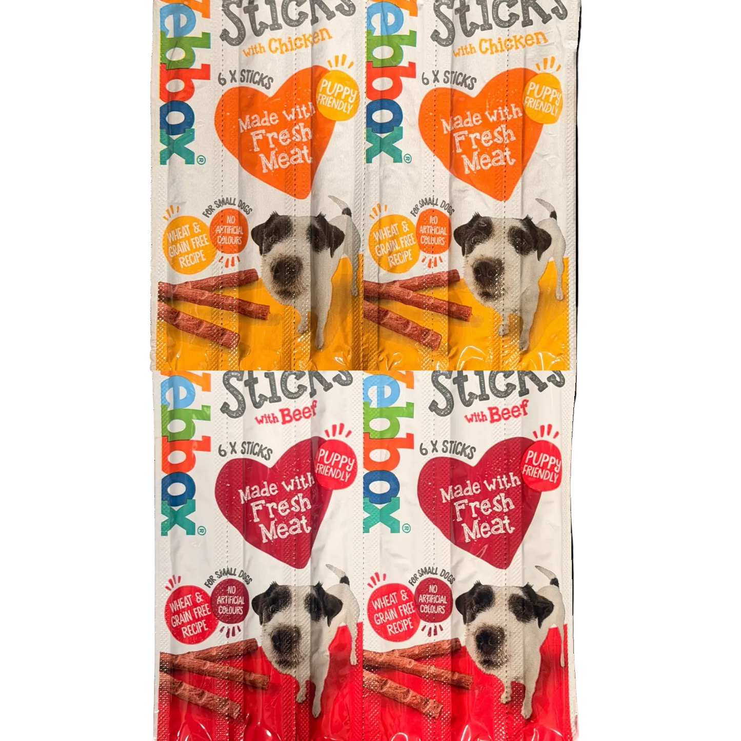 Webbox Tasty Sticks Dog Treats