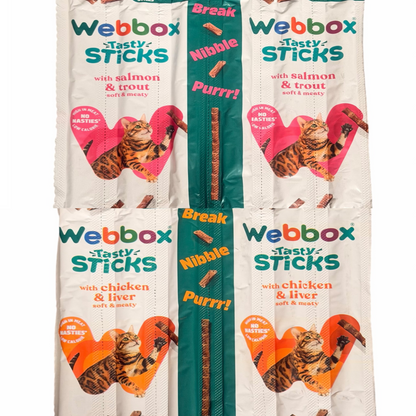 Webbox Tasty Sticks Cat Treats