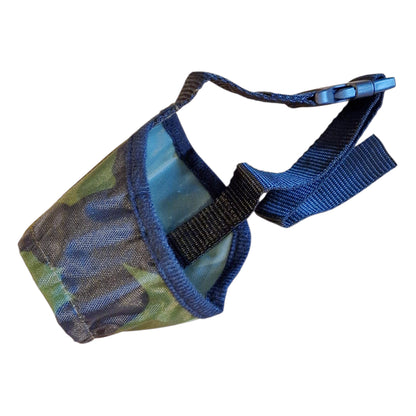 Camouflage Adjustable Breathable Safety Dog Muzzles Anti-Biting Anti-Barking Anti-Chewing