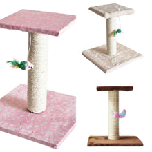 Cat Climbing Frame Scratching Post Hanging Ball Tower Activity Centre
