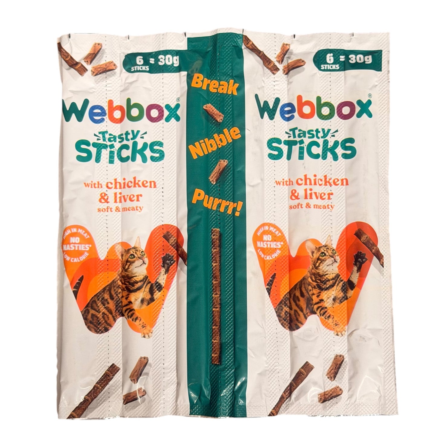 Webbox Tasty Sticks Cat Treats