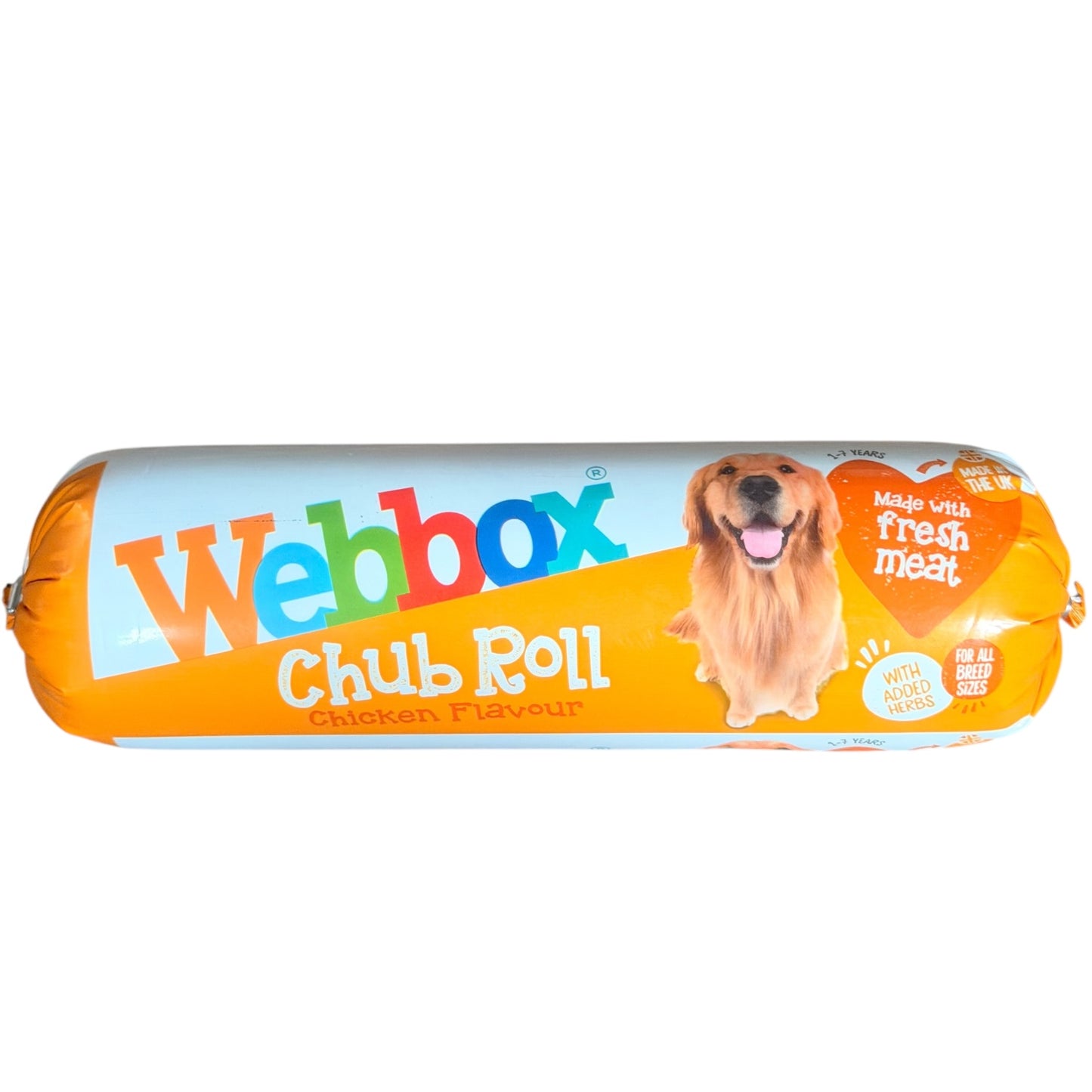 Webbox Assorted  Chub Roll Dog Food