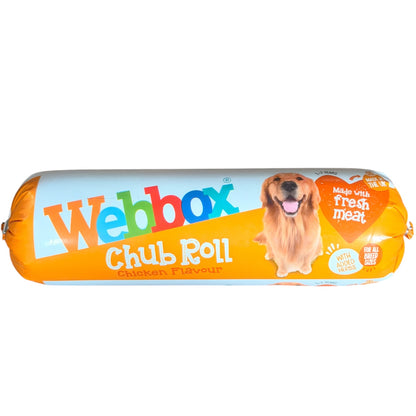 Webbox Assorted  Chub Roll Dog Food