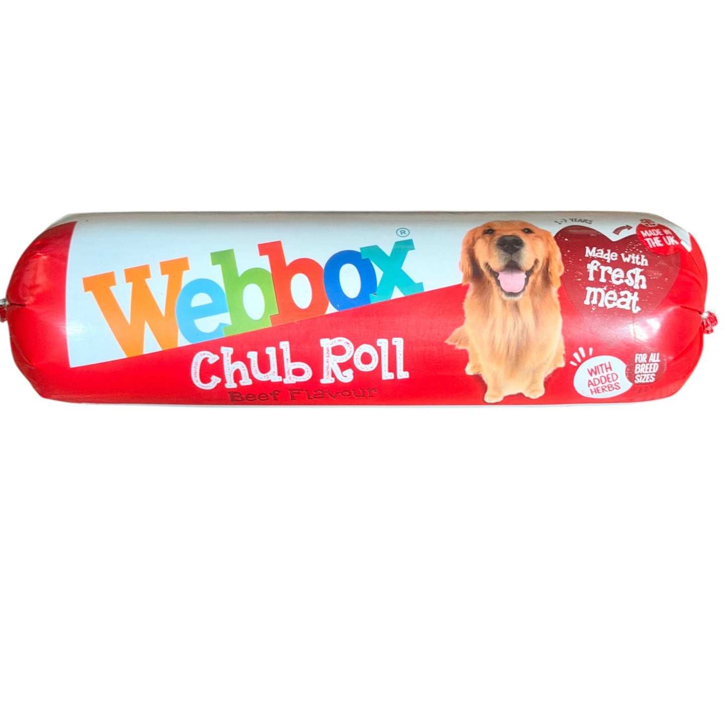 Webbox Assorted  Chub Roll Dog Food