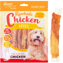Smart Choice Rawhide And Chicken Leg Rollls Dog Treat 120g