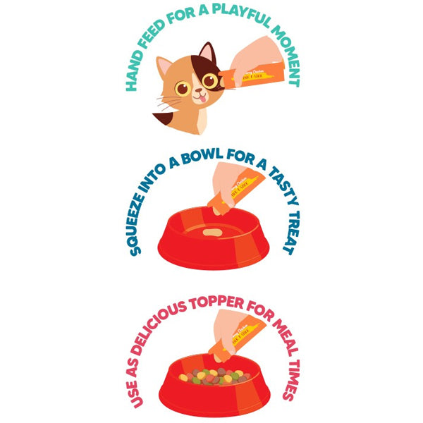 Smart Choice Creamy Salmon Lick Cat Treat 7 Pack 84g