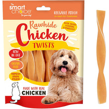 Smart Choice Rawhide Chicken Twists Dog Treats 120g – Short Date Clearance