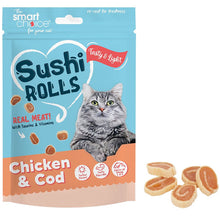Smart Choice Mini Chicken And Cod Sushi Rolls Cat Treats 100g