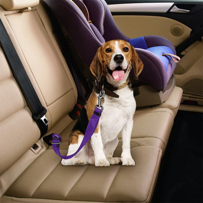 Pet Dog Car Seat Belt Adjustable Travel Safety Harnesses Lead Restraint Strap