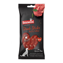 ROSEWOOD Steak Sticks Beef And Pollock Dog Treats Medium 90g