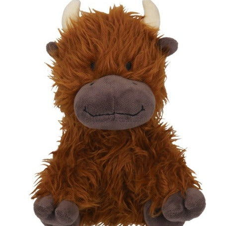 ROSEWOOD Tough Rope Core Cow Dog Toy