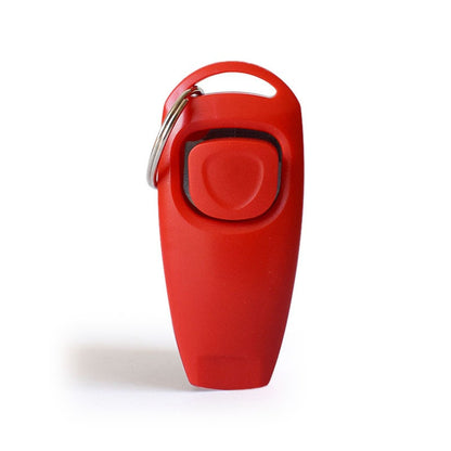Dog Training Clicker Whistle with keyring Trainer for Dogs Cats
