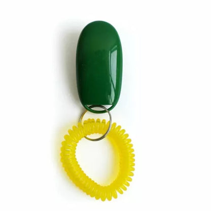 Dog Training Clicker Whistle with Wrist Strap Trainer for Dogs Cats