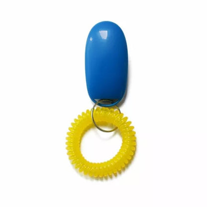 Dog Training Clicker Whistle with Wrist Strap Trainer for Dogs Cats