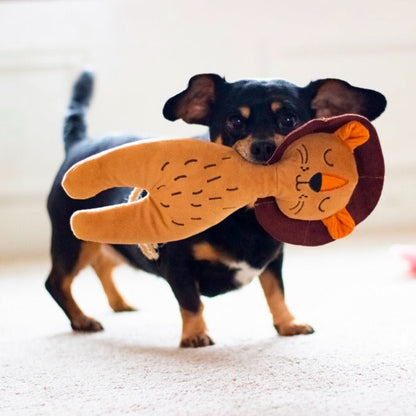 ROSEWOOD Eco Friendly Lion Dog Toy