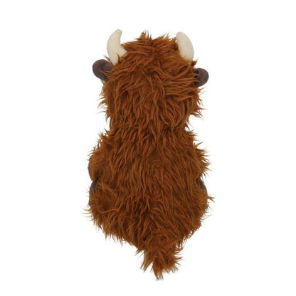 ROSEWOOD Tough Rope Core Cow Dog Toy