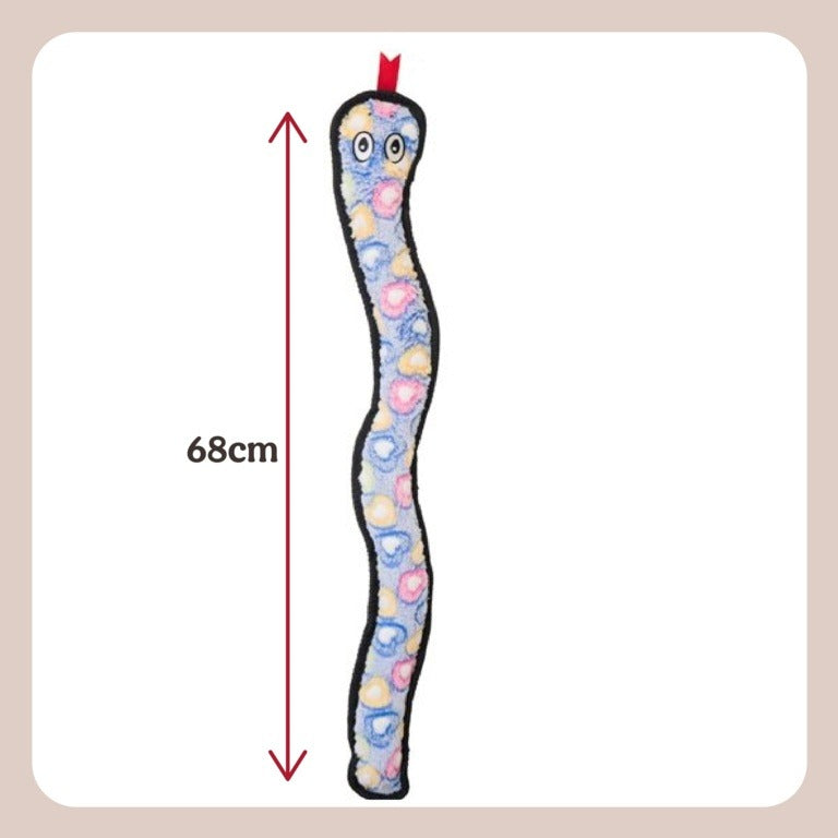 ROSEWOOD Super Tough Snake Dog Toy