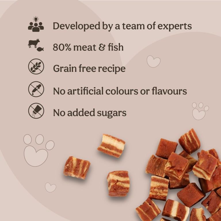 ROSEWOOD Steak Bites Beef Dog Treats 100g