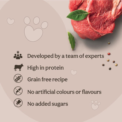 ROSEWOOD Steak Sticks Beef And Pollock Dog Treats Medium 90g