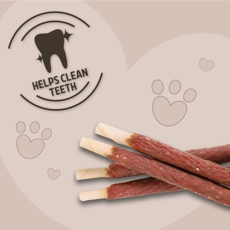 ROSEWOOD Chewy Sticks With Beef Dog Treats 72g